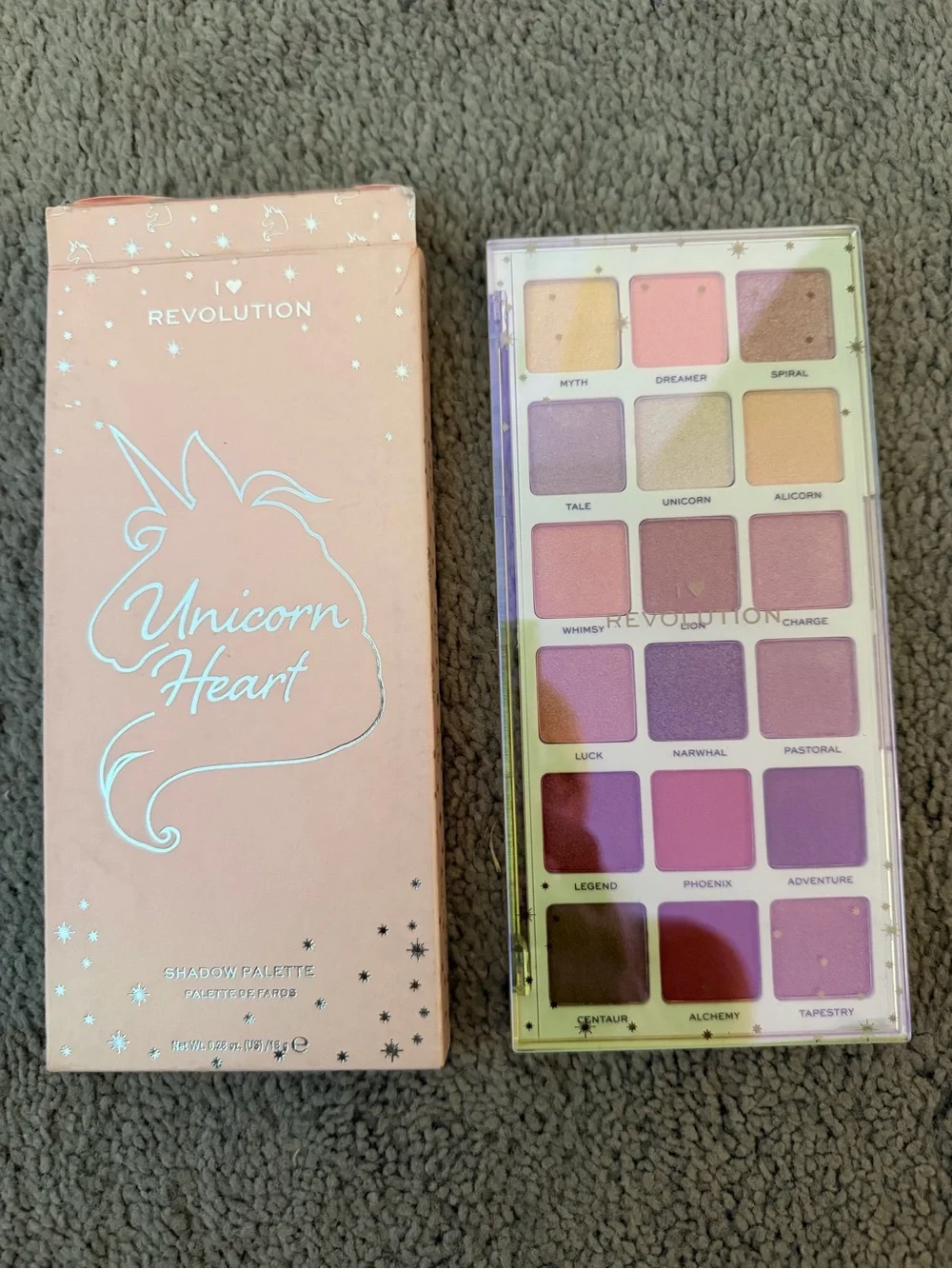 Revolution Unicorn Heart Eyeshadow Palette